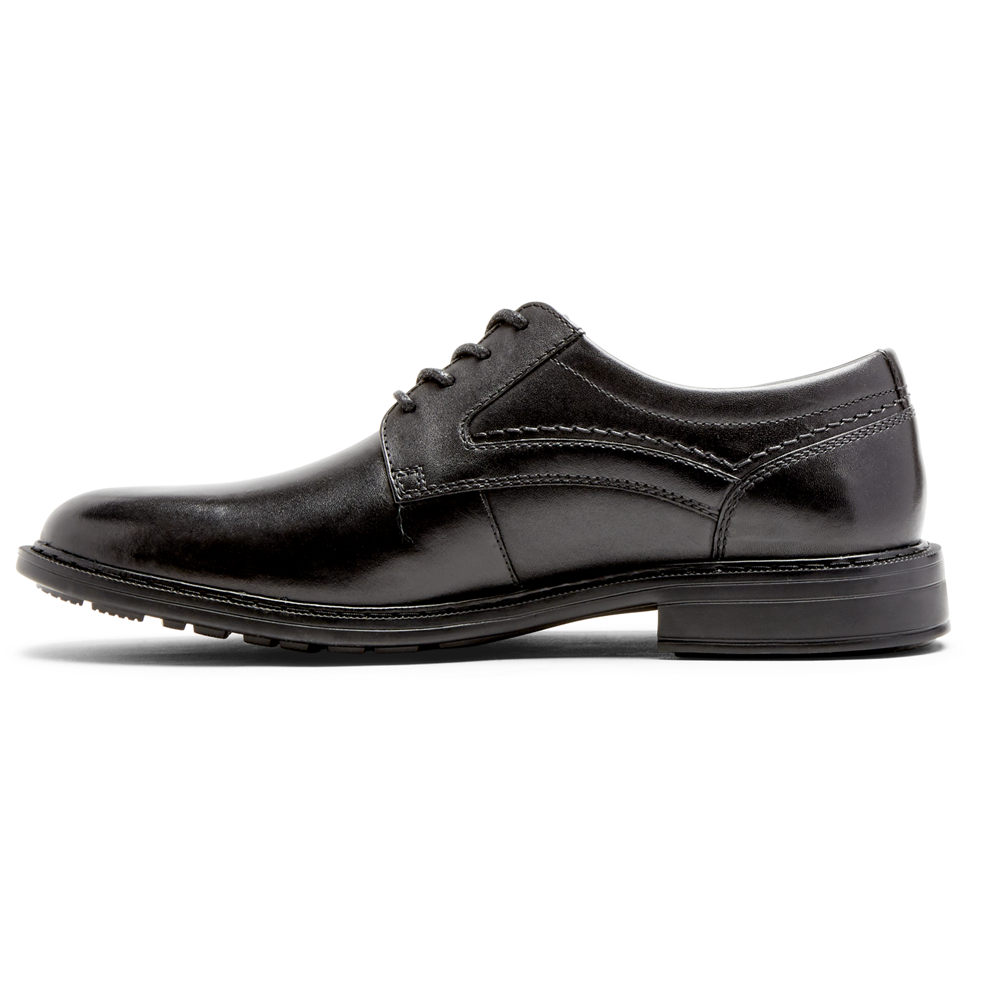 Oxfords Rockport Homem Pretas - Parsons Plain Toe - 19235OWCM